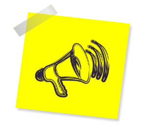 Image of a megaphone